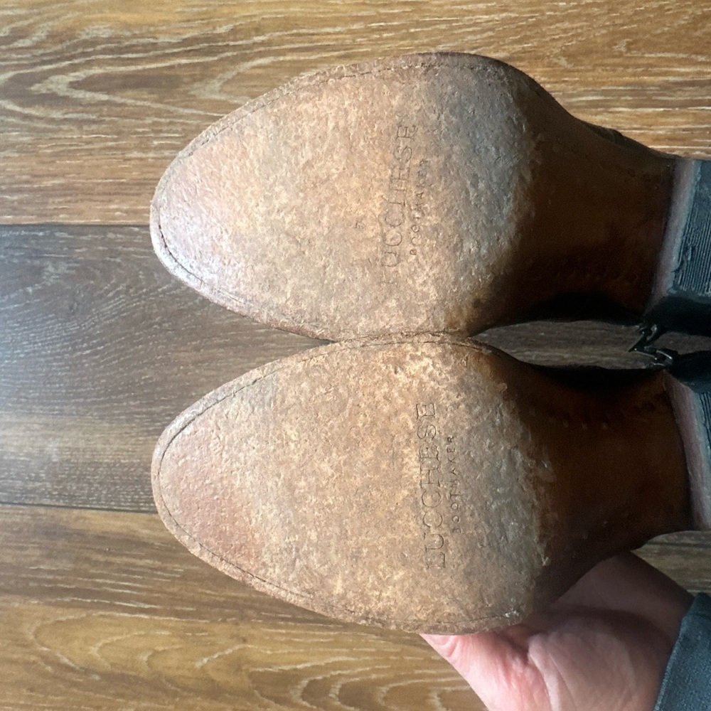 Lucchese Rich Brown Ankle Booties - Picture 8 of 15